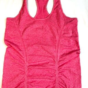 Athleta Women's Pink Sleeveless Workout Top